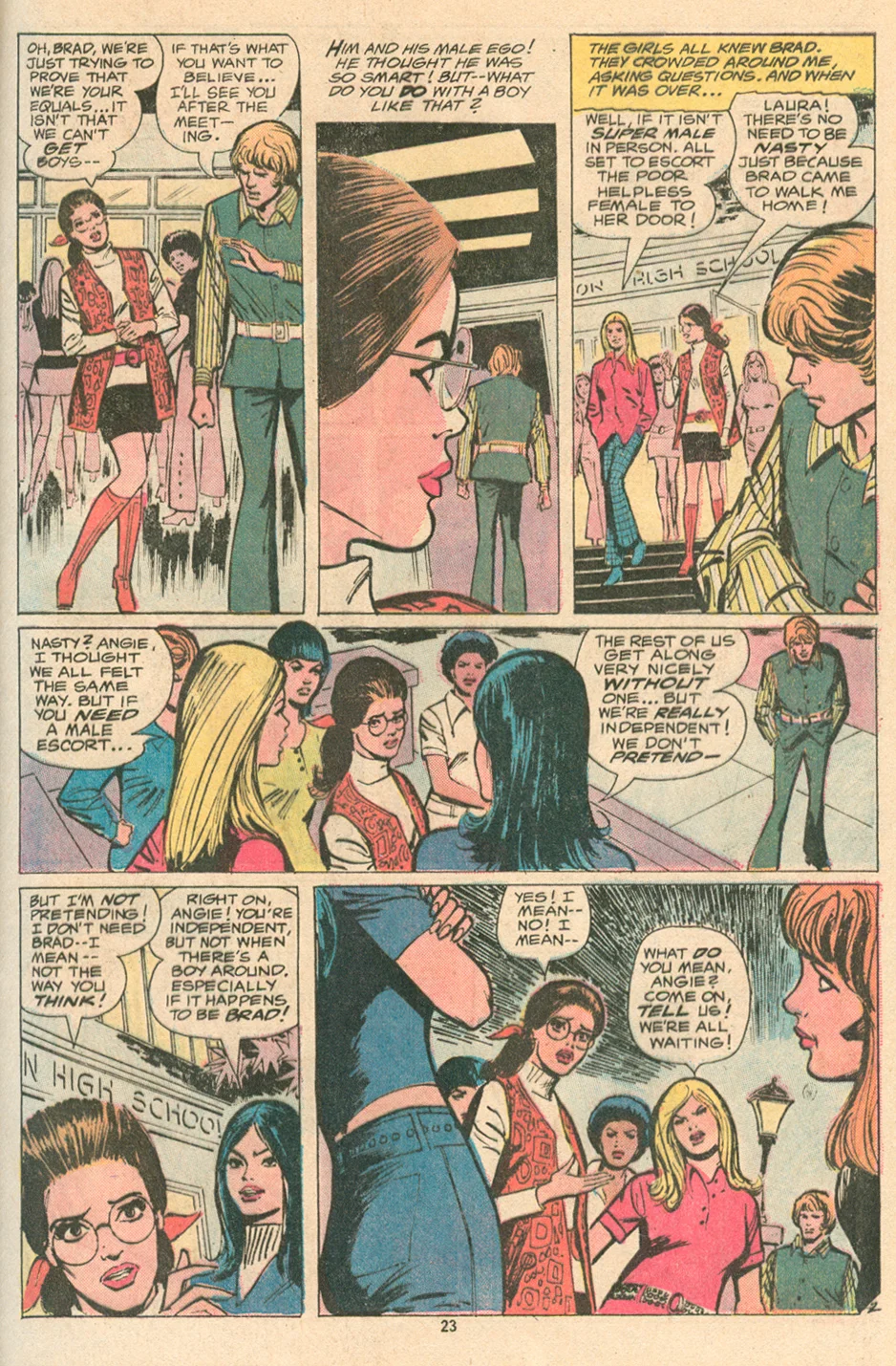 Win Mortimer Young Love romance comic book