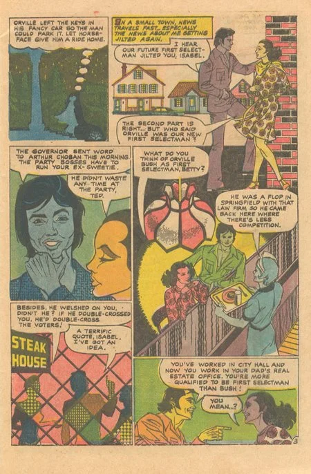 Secret Romance Charlton comics Enrique Nieto artist