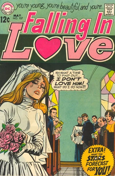 Falling in Love # 107 (May 1969). I'm thinking its Cardy inked by Colletta, but not positive about that.