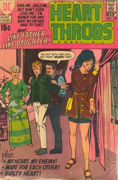 Heart Throbs DC Romance Comics Like Father Like Daughter