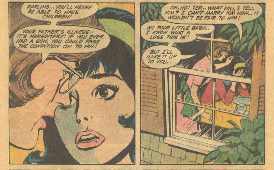 Heart Throbs #130 DC Romance comic book Sequential Crush