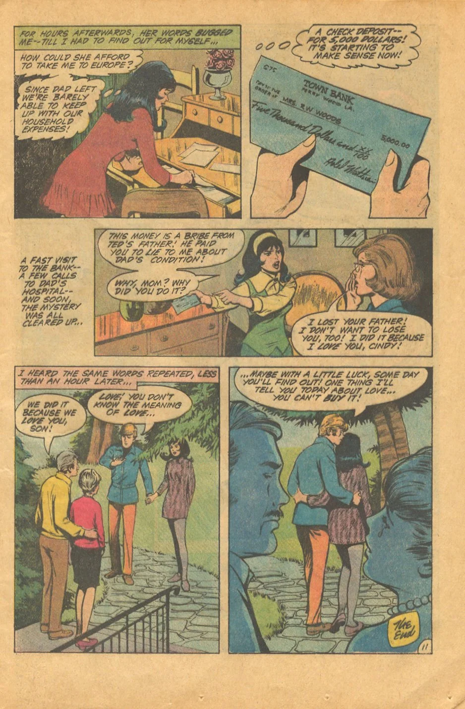 Heart Throbs #130 DC Romance comic book Sequential Crush