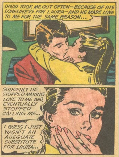 romance comic book panel Jay Scott Pike DC Comics