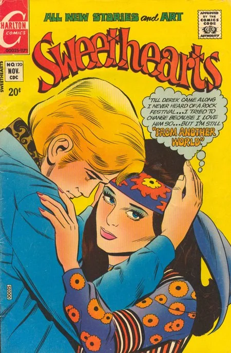 Sweethearts #120 (November 1971) Charlton romance comic