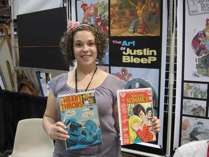 Promoting Super Human Resources in the Small Press area and enjoying romance comics at the same time! 