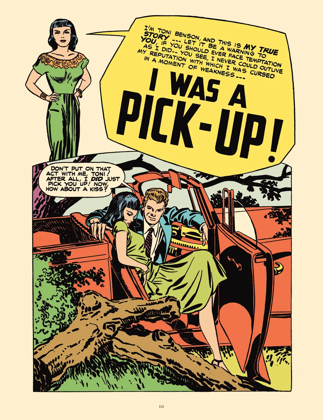 Images from Young Romance 2 (Fantagraphics Books)