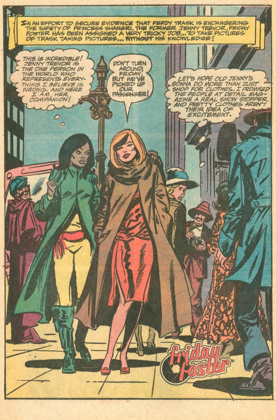 Friday Foster (October 1972) Dell Comic