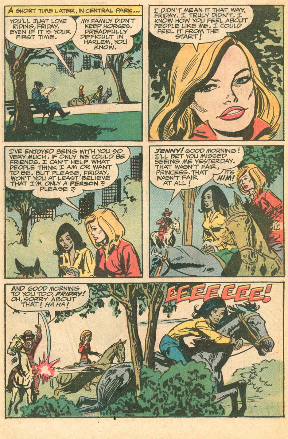 Friday Foster Dell Comics Sequential Crush Romance Comic Books
