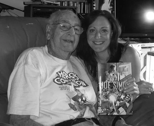 Megan with her grandfather, Photo from Time to Kvetch