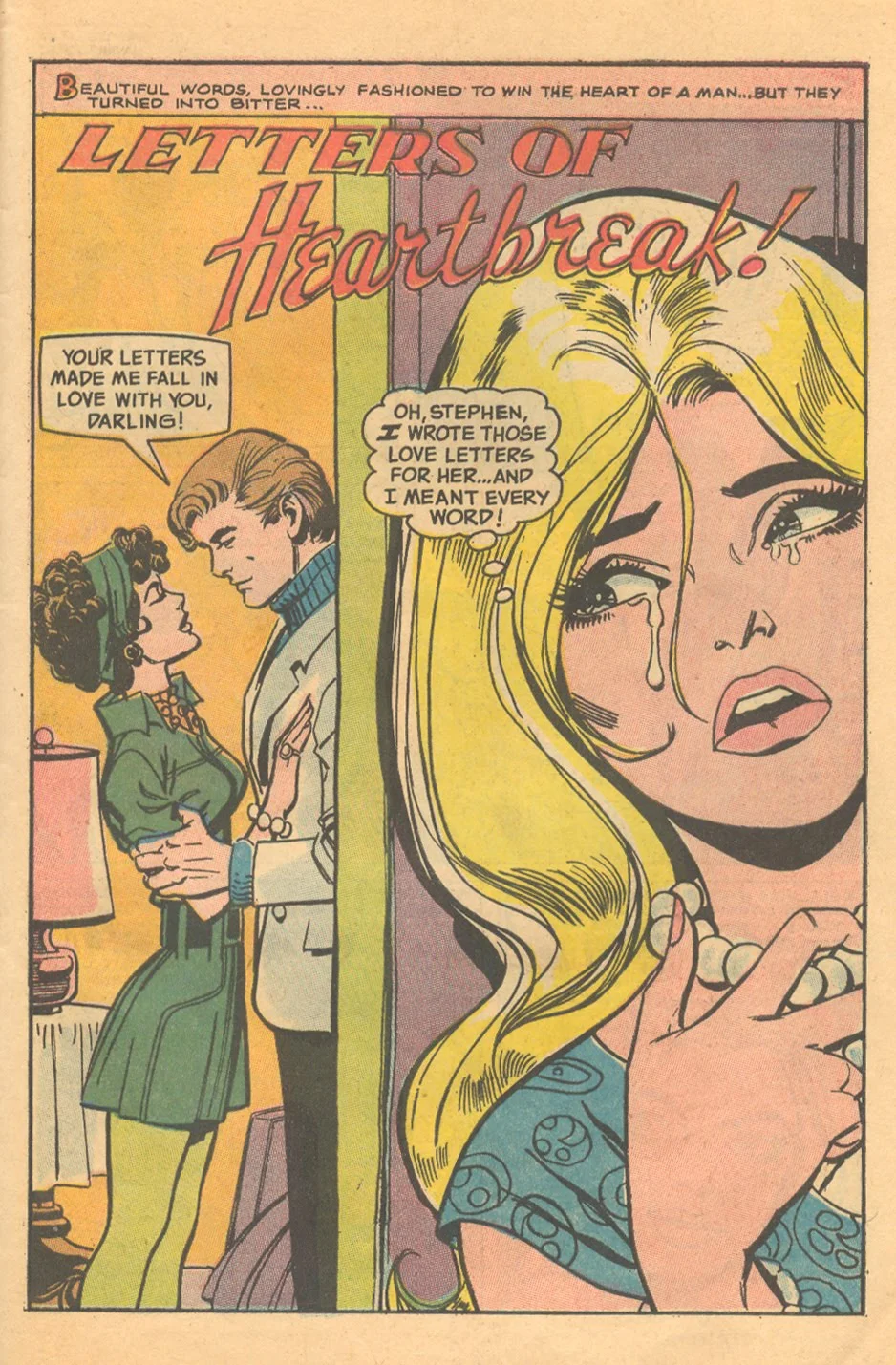 Girls' Romances #138 (January 1969) Pencils by Vince Colletta