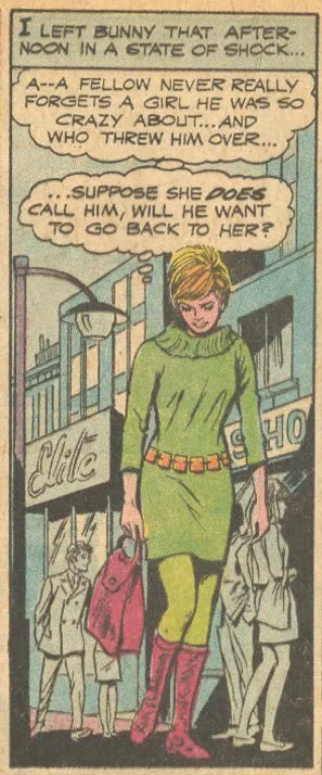 Falling in Love #108 (July 1969) Pencils by John Rosenberger