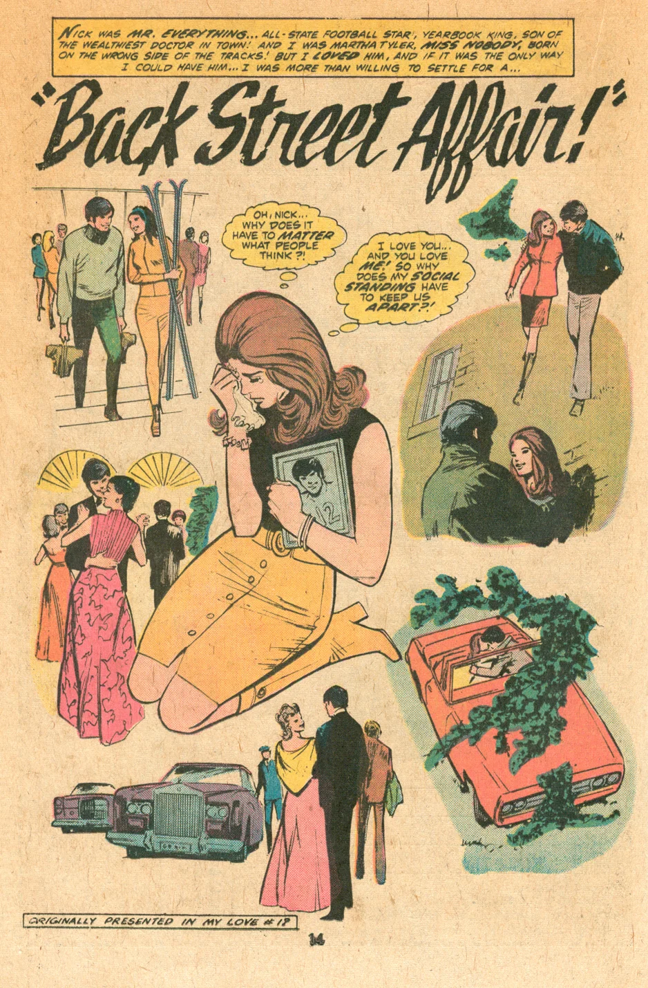Win Mortimer Marvel Comics Romance Story My Love