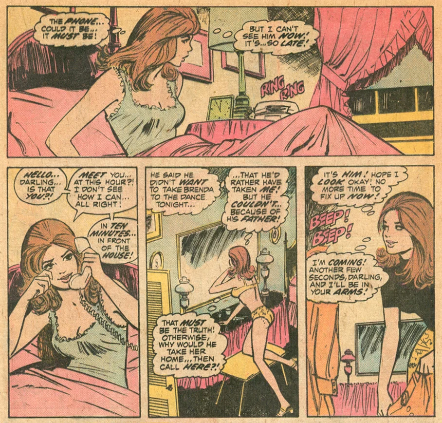 Win Mortimer Marvel Comics Romance Story My Love