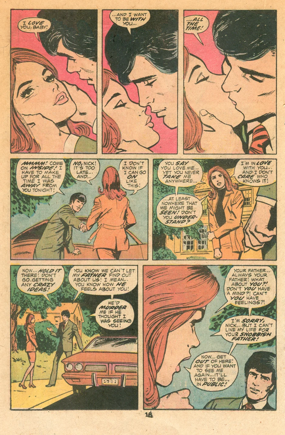 Win Mortimer Marvel Comics Romance Story My Love