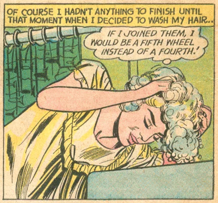 "The Wrong Party" Falling in Love #63 (November 1963)
