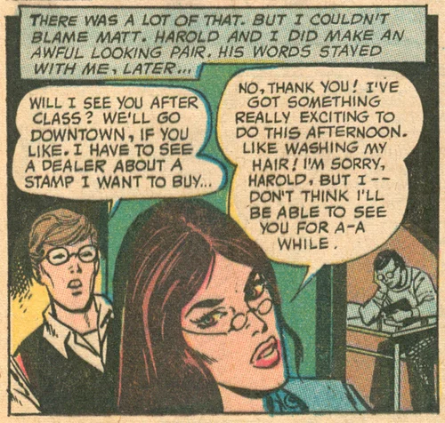 "Gruesome Twosome" Girls' Love Stories #158 (April 1971)