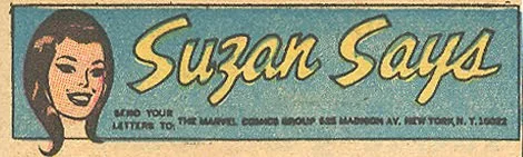 Suzan Says Marvel Comics Irene Vartanoff