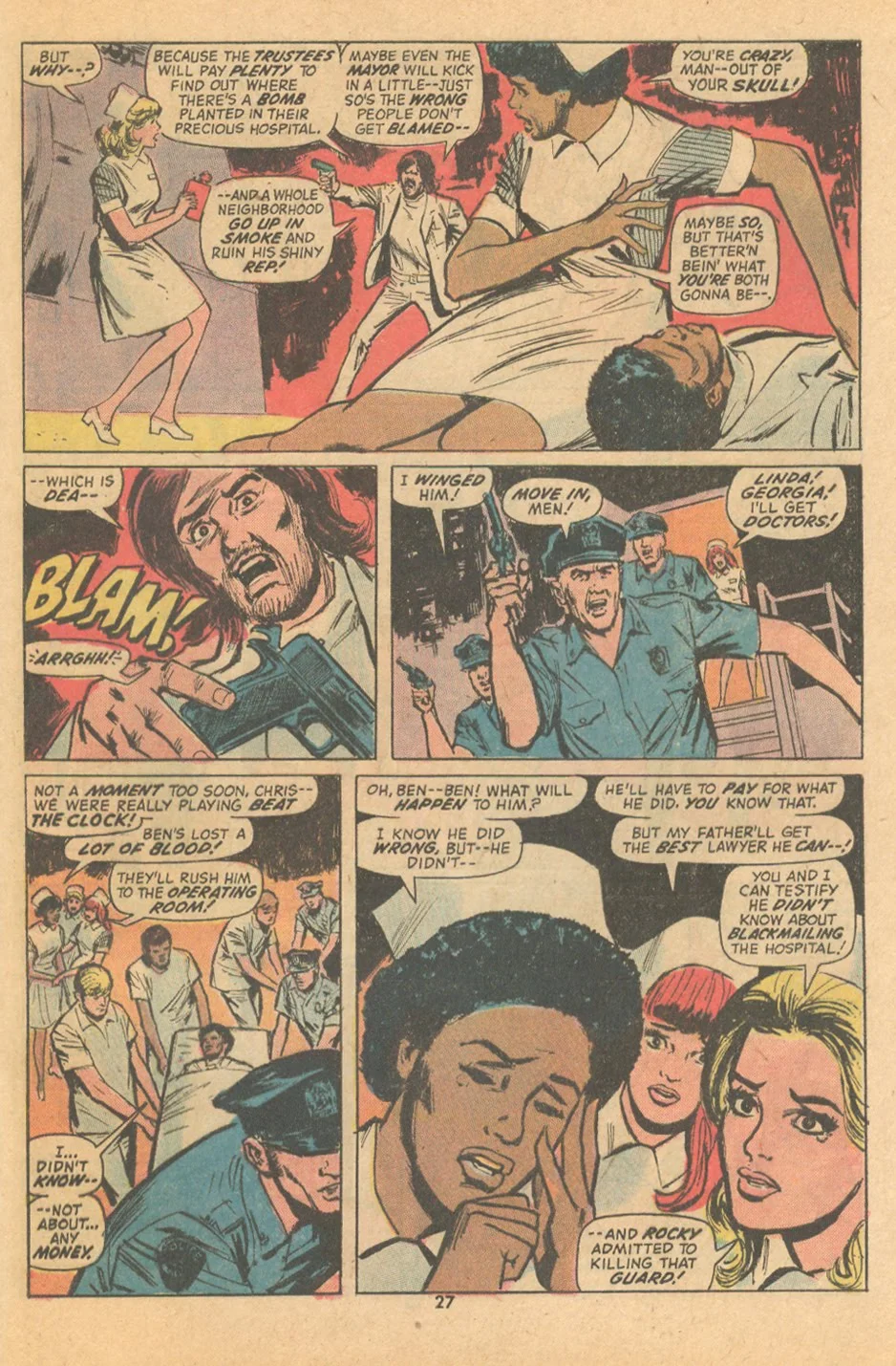 Linda Night Nurse Marvel Comics Romance Vintage 1970s Win Mortimer