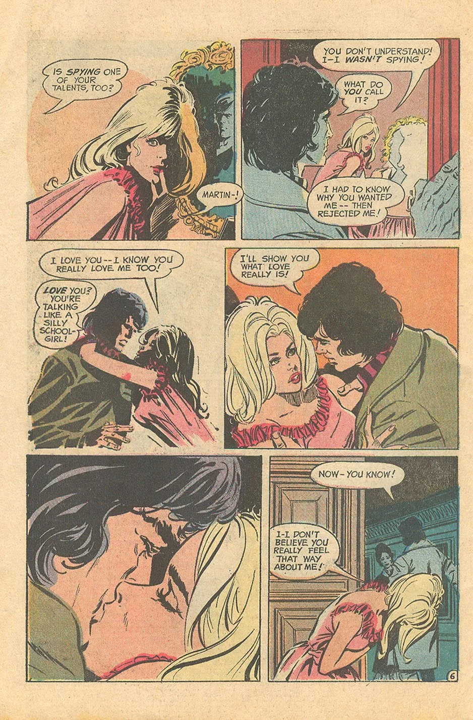 "I Shouldn't Have Stayed!" Falling in Love #139 (January/February 1973)