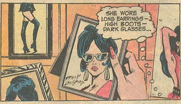 "I Shouldn't Have Stayed!" Falling in Love #139 (January/February 1973) Notice the strategically placed signature!