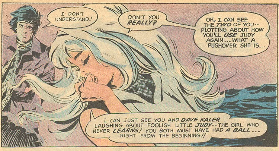 "A Scent of Love... a Breath of Hate" Secret Hearts #150 (March 1971)