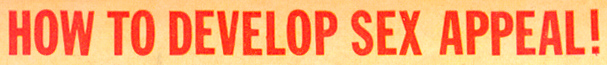 Advice from romance comic book