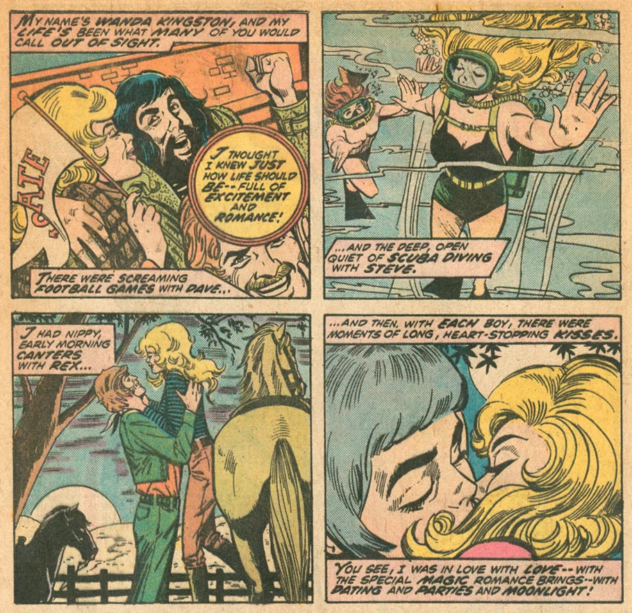 My Love #33 Paty Cockrum romance comic book artist Steve Englehart