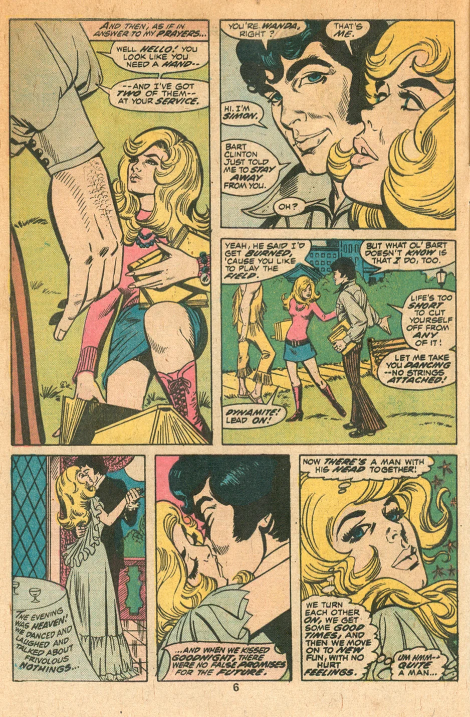 My Love #33 Paty Cockrum romance comic book artist Steve Englehart