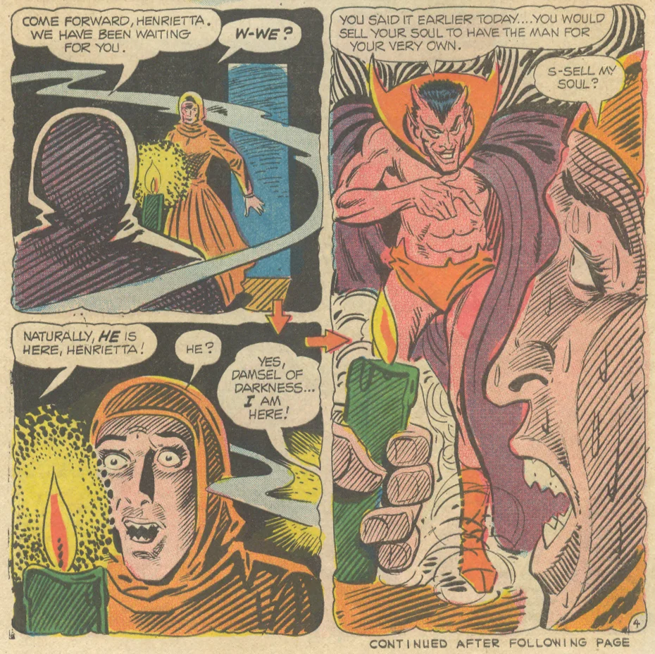 Charlton gothic romance comic book Haunted Love 4 1970s Steve Ditko