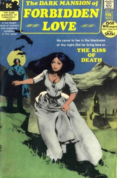 The Dark Mansion of Forbidden Love #3 (January/February 1972) Pencils and Inks: Jeffrey Catherine Jones