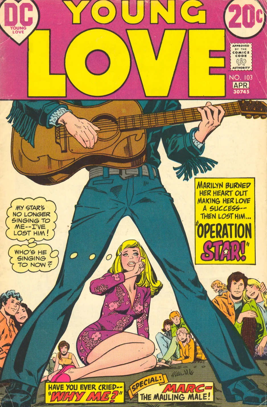 Young Love romance comic book country music superstar Nashville Tennessee
