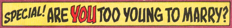 Are you too young to marry?