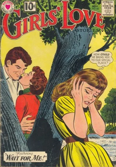 Girls' Love Stories #82 (November 1961) Pencils: John Romita