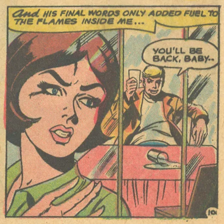 Falling in Love romance comic book story