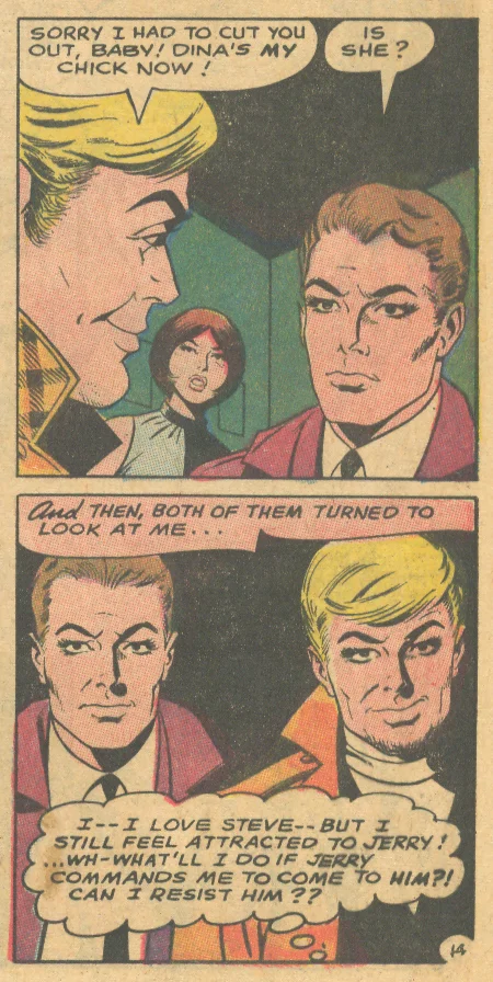 Whoa. Those eyes. Those eyelashes. I wouldn't want both those guys looking at me at the same time -- far too intense!