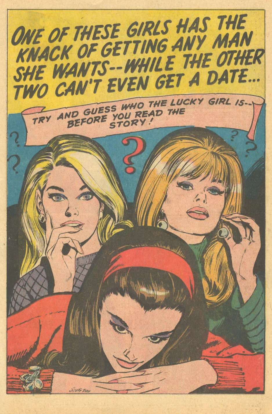 Jay Scott Pike Romance comic book story