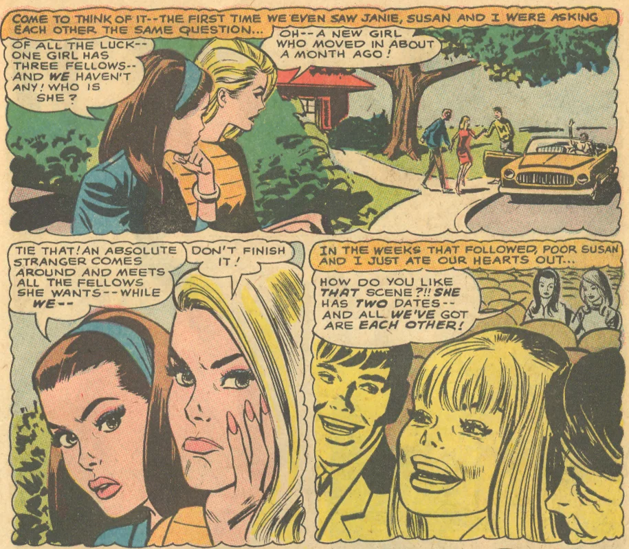 Best pouty face in the entirety of romance comics, hands down.