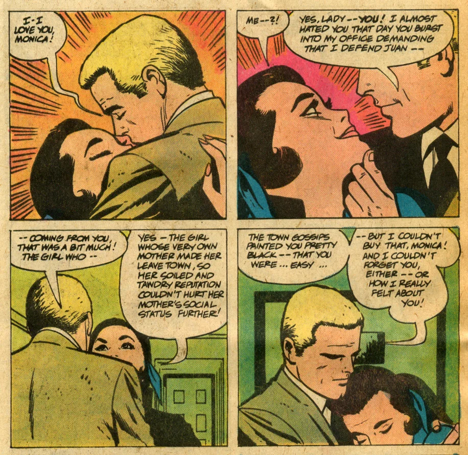 Alex Toth Vince Colletta romance comic book story DC Comics