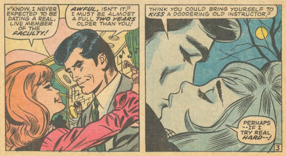 "How Can I Love a Member of the Establishment?" My Love #5 (May 1970) Story: Stan Lee, Pencils: Don Heck, Inks: John Verpoorten