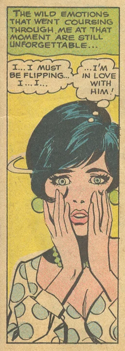 "The Truth About Men," from Falling in Love #104 (January 1969) Ric Estrada