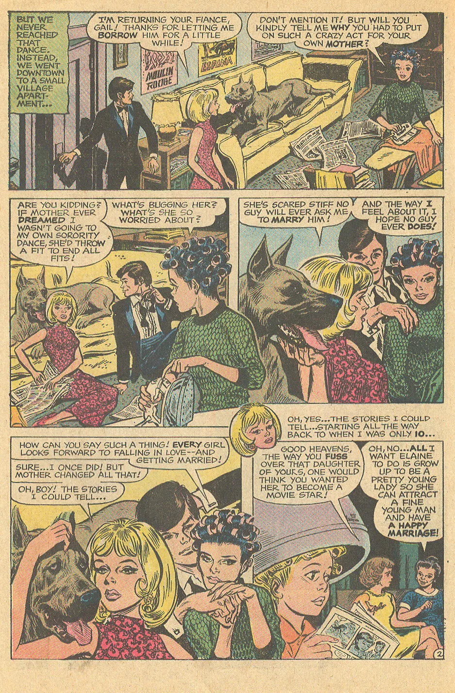 Lee Elias romance comic book artist Secret Hearts