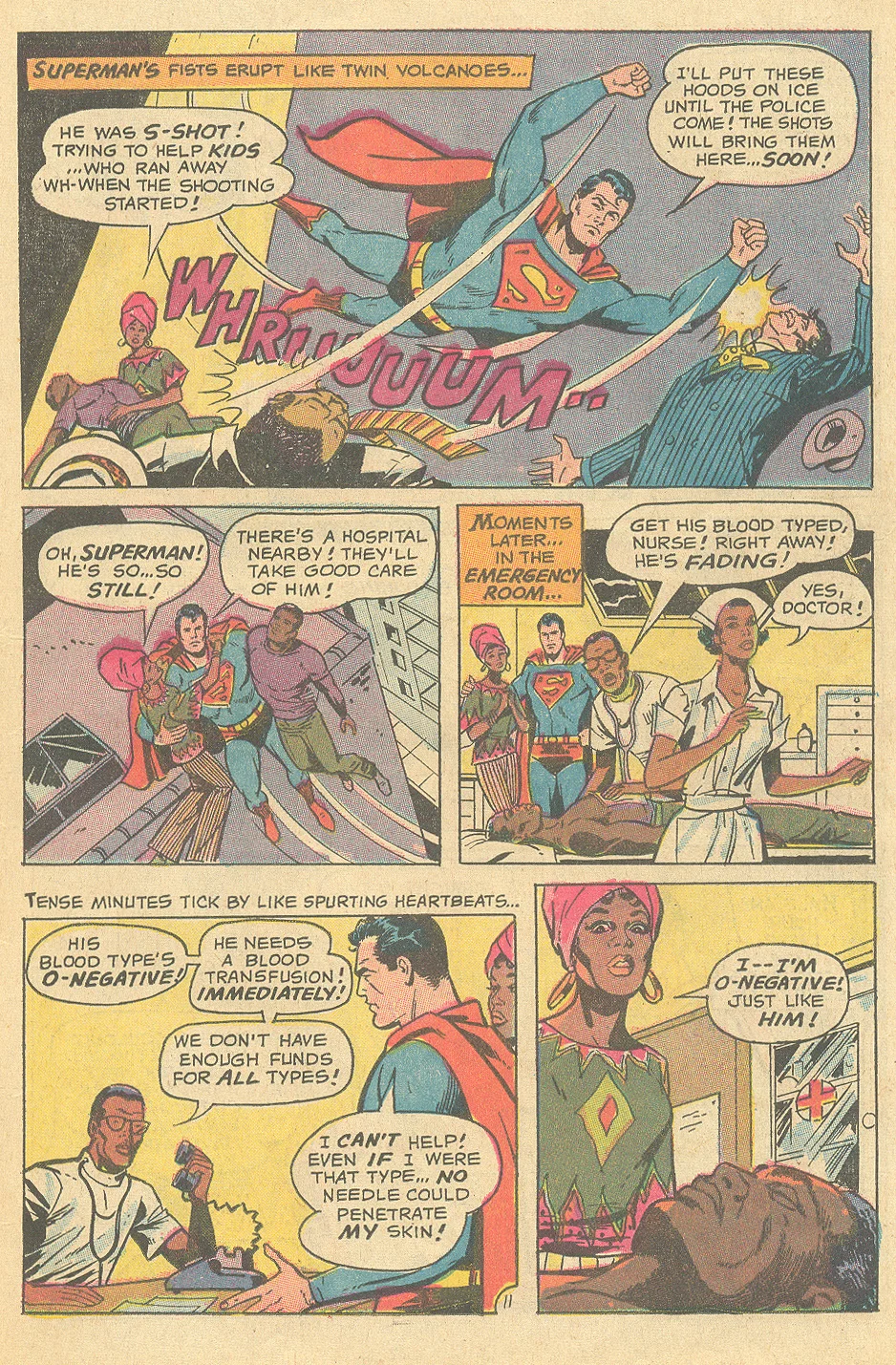 "I Am Curious (Black)!" Superman's Girl Friend Lois Lane #106 (November 1970). Written by Bob Kanigher, illustrated by Werner Roth and Vince Colletta