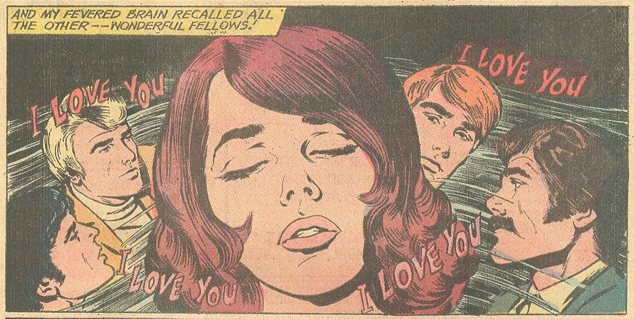 "No Love for Lisa!" Young Love #90 (December 1971) Pencils: John Rosenberger