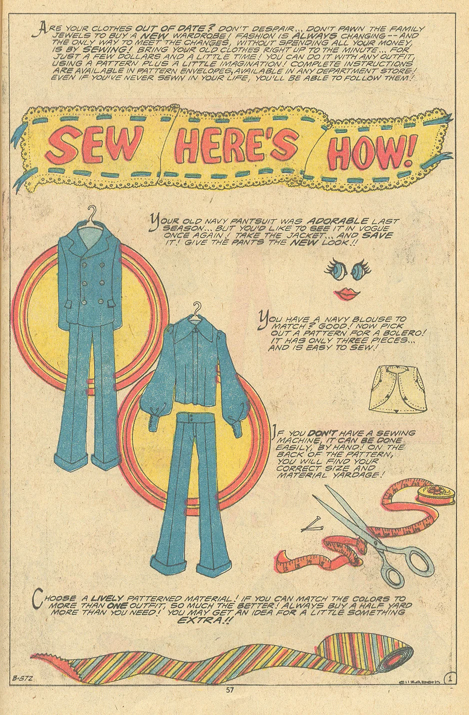 Learn how to sew DIY comic book