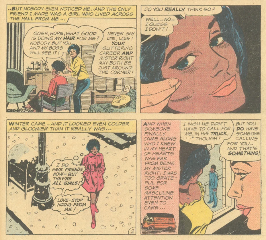 African Americans in comic books romance comic DC