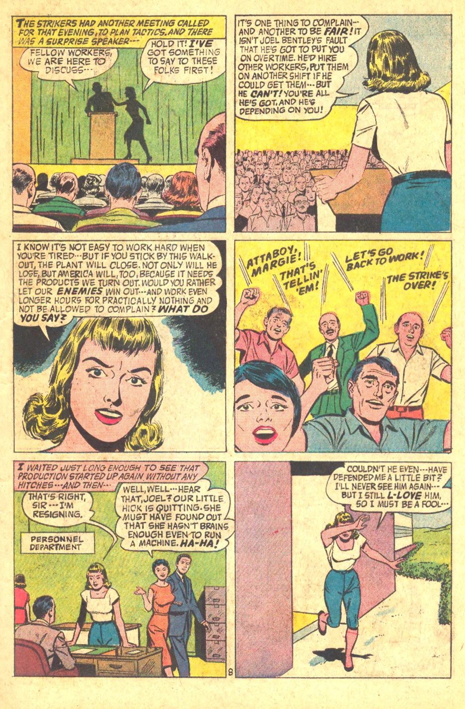 American Comics Group, ACG My Romantic Adventures romance comic book