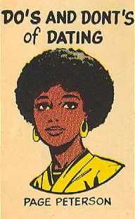 Page Peterson romance comic book advice columnist