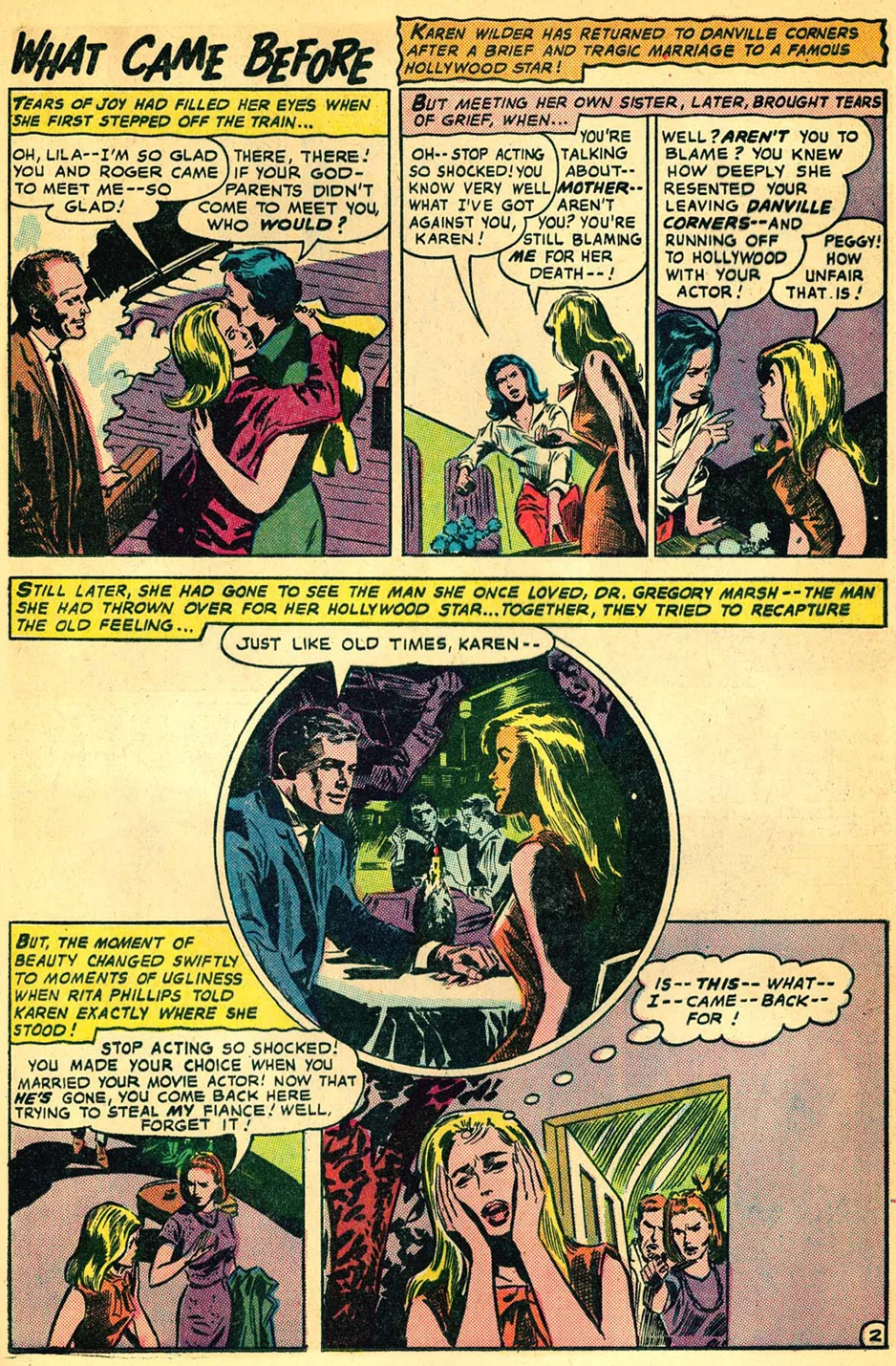 Secret Hearts #111 (April 1966) illustrated by Gene Colan