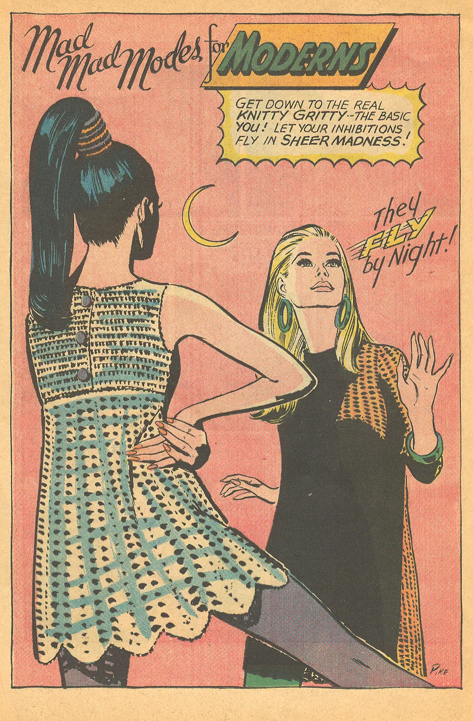 Jay Scott Pike illustration fashion knitwear