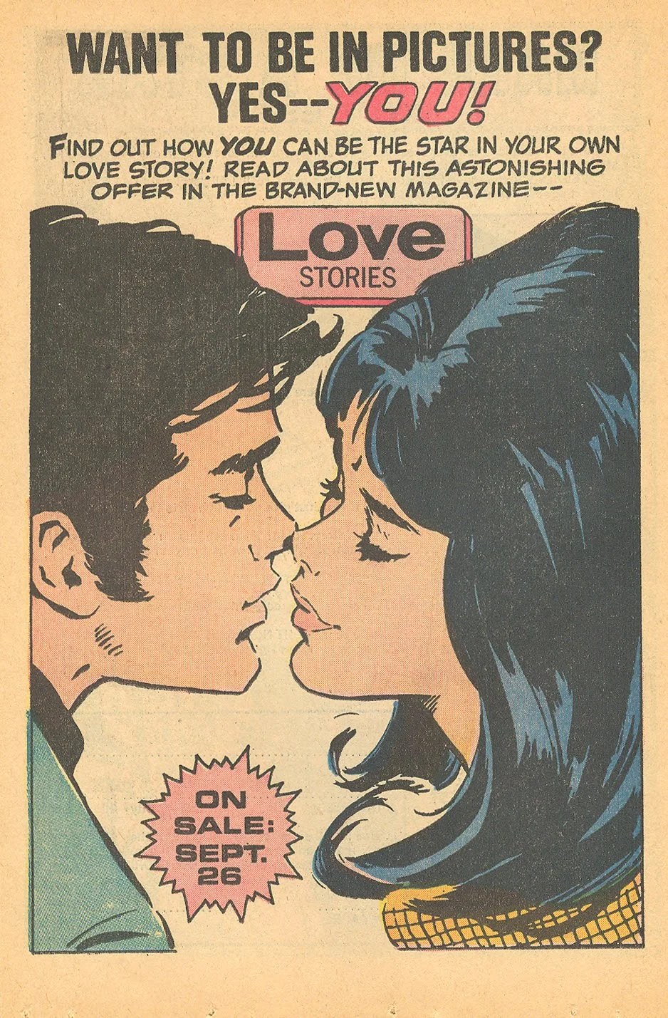 Advertising titles, stories, and collections of books, the house ads of the romance comics are both informative and fun!